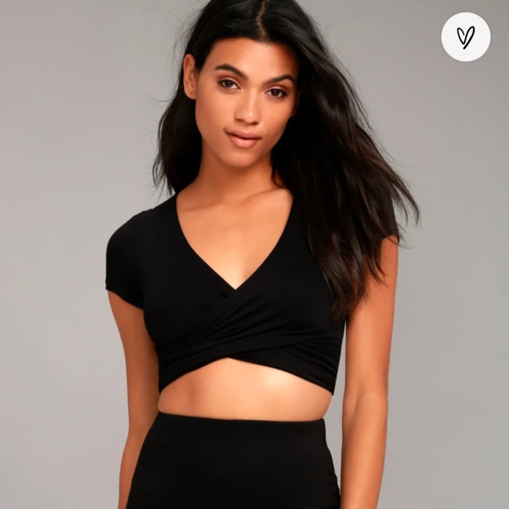 Lulu’s Black Two Piece Dress. Size S